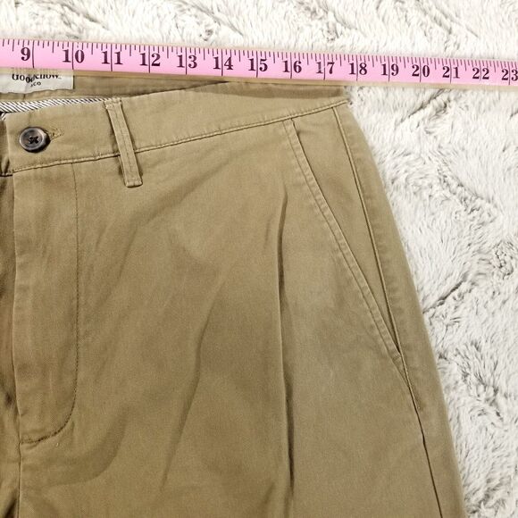 Goodfellow co Pants Mens 36×32 Brown Hennepin Chino Slim Flat front - Picture 7 of 10